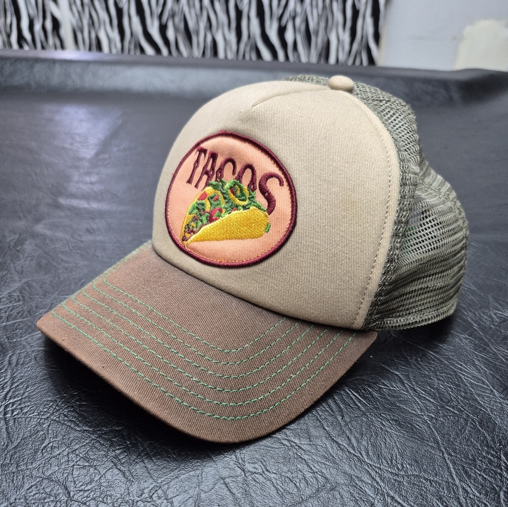 Tacos Embroidered Trucker Hat